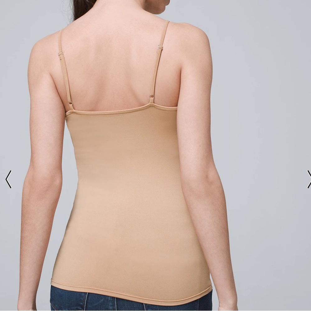 WHBM Essential Scoop Cami XS Extra Small Espresso Brown $30 NWT - Picture 7 of 13